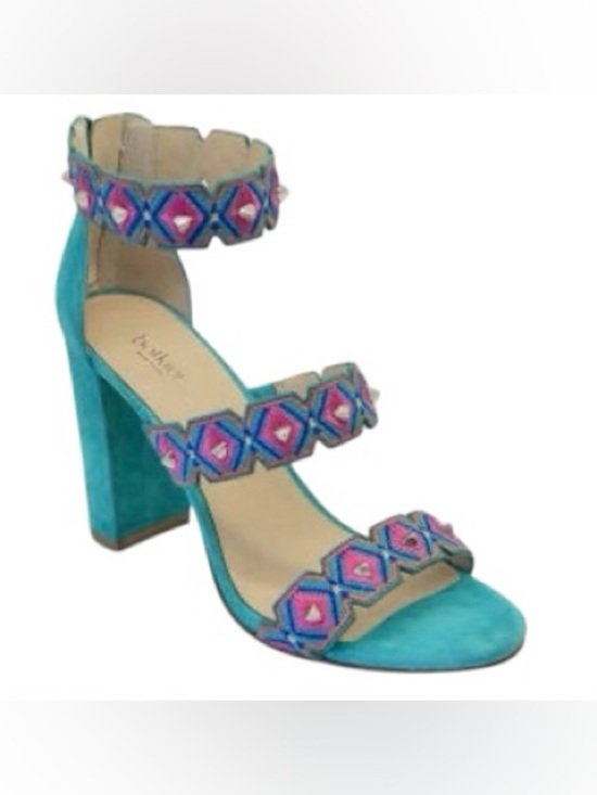 Botkier Shoes - Botkier New York Gigi Embellished Ankle
Strap Sandal.